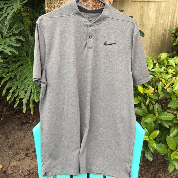 NIKE MENS DRI FIT SHORT SLEEVES M SHIRT - Picture 1 of 5